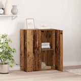 Office Cabinet Black Oak 70 x 32 x 77.5 cm Engineered Wood 869120