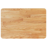 Basin Shelf Wall Mounted Steel and Solid Wood Oak 3302340