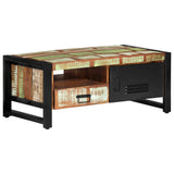 338221 Coffee Table 100x50x41 cm Solid Wood Reclaimed
