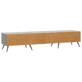 TV Cabinet Grey Sonoma 147 x 34.5 x 30 cm Engineered Wood 895631