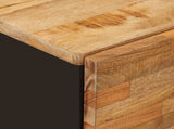 Bathroom Cabinet Natural 38 x 33 x 58 cm Solid Mango Wood 4018317