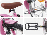 Kids Bike 16 Inches for 4-6 Years Old Light Pink 42009574