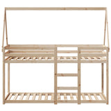 Bunk Bed without Mattress 90x200 cm Solid Wood Pine 3282076