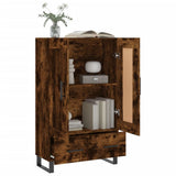 Highboard Smoked Oak 69.5x31x115 cm Engineered Wood 830353