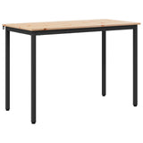 Dining Table Natural 110 x 55 x 75 cm Solid Pine Wood 892785