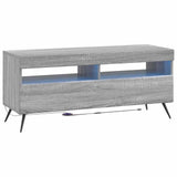 5 Piece LED TV Cabinet Grey Sonoma Engineered Wood 3416928