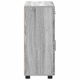 Sideboard with Shelf FLORIN Grey Sonoma 88.5 x 30.5 x 73 cm 880317
