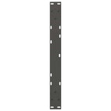 Coffee Table Legs V-Shape 2 pcs Anthracite 60x cm Steel 4012554