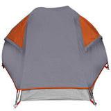 Camping Tent Dome 1-Person Orange Waterproof 94561