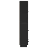 Cabinet Set 2 pcs Black 66 x 34.5 x 95 cm Engineered Wood 3416350