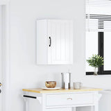 Kitchen Wall Cabinet Lucca High Gloss White Engineered Wood 853789