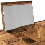 Cosmetic Table with Drawer with Mirror Old Wood 100 x 45 x76 cm 871669