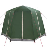 Cabin Tent 3-Person Green and White 320 x 320 x 203 cm 42004032