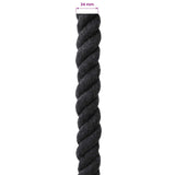 Rope Black 2.4 x 2.4 x 2500 cm Cotton 42011827