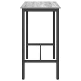 Table Grey Sonoma 100 x 50 x 90.5 cm Engineered Wood and Steel 873735