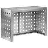Air Conditioner Cover Silver 90 x 40 x 60 cm Galvanised Steel 8014127