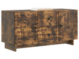 Sideboard Smoked Oak 89 x 34.5 x 60 cm Engineered Wood 893970
