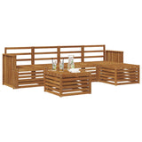 Outdoor Sofa Set 6 pcs Natural 3374684