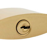 U Lock with Keys 100 pcs Brass Iron 42021925