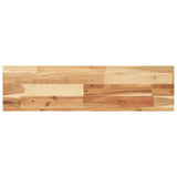 Floating Shelves 4 pcs 100x20x4 cm Oil Finished Solid Wood Acacia 3279590
