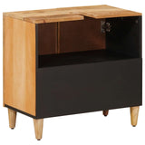 Sink cabinet with Door Brown 62 x 33 x 58 cm Solid Mango Wood 4018935