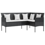 Couch Sofa Black, Cream White 318587