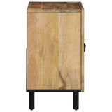 2 Piece Bathroom Furniture Set Solid Wood Mango 3206313