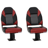 4 Piece Foldable Boat Seat Set High Backrest 3284340