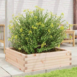 Garden Planter 80x80x23 cm Solid Wood Pine 847198