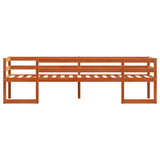 Kids' Bed Frame without Mattress Wax Brown 80x200 cm 846863