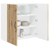 Wall Cabinet PORTO Artisan Oak 80 x 31 x 80 cm Engineered Wood 885414