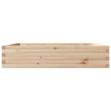 Garden Planter 110x110x23 cm Solid Wood Pine 847213