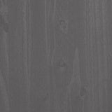 Highboard HAMAR Light Grey 60x35x180 cm Solid Wood Pine 340491