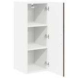 Wall Cabinet LUCCA Brown Oak 30 x 31 x 80 cm Engineered Wood 885019