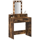Dressing Table Brown 79 x 41 x 140 cm Engineered Wood 865167