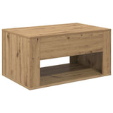 Coffee Table Artisan Oak 80 x 50 x 40 cm Engineered Wood 881130