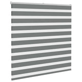 Zebra Blind Dark Grey 145x150 cm Fabric Width 140.9 cm Polyester 4014140