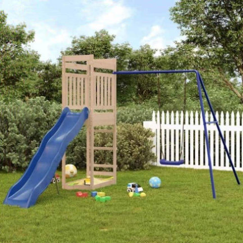 Outdoor Playset Solid Wood Pine 3157033