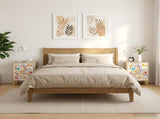 Bedside Cabinet MAINZ 2 pcs Sonoma Oak 36 x 33 x 50 cm 8007220