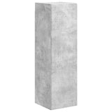TV Cabinet Set Wall-mounted 4 pcs Concrete Grey Engineered Wood 3409036