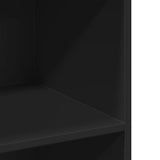 Highboard Black 70x41x124 cm Engineered Wood 846405