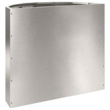 Planter Silver 60 x 30 x 50 cm Stainless Steel 883721
