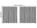 Bamboo Fence Natural 500 x 150 cm Bamboo 42006524
