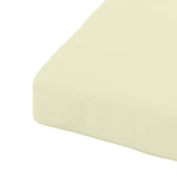 4-Piece Seat Cushions SOEST 4 pcs 100% Polyester Cream 944678