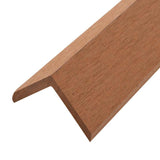 5 pcs Decking Angle Trims WPC 170 cm Light Brown 45018