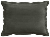 Cushion Cover 12 pcs HOUTEN Anthracite 45 x 45 cm Corduroy 918645