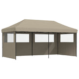 Party Tent Folding Taupe 292 x 580 x 315 cm Oxford Fabric 42023656