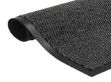 Dust Control Mats 2 pcs Rectangular Tufted 60x90 cm Anthracite 3051605