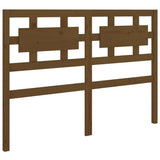 Bed Headboard Honey Brown 145.5x4x100 cm Solid Wood Pine 818043
