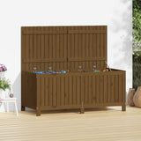 Garden Storage Box Honey Brown 147x68x64 cm Solid Wood Pine 823853